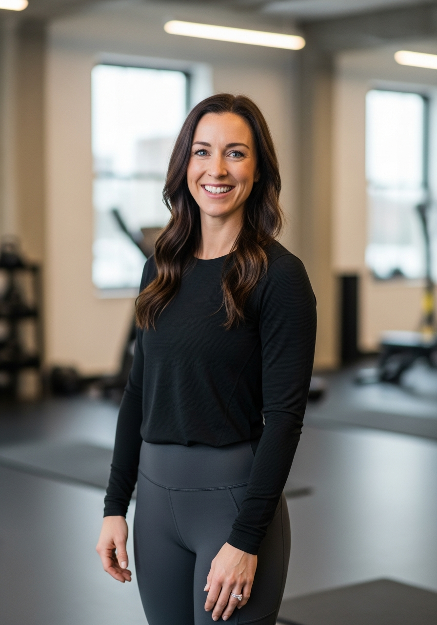 Fitness instructor portrait